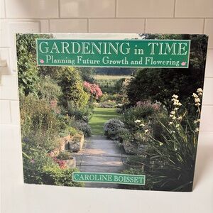 Gardening in Time Book gardening planning book